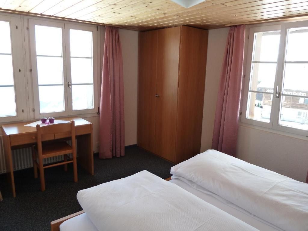 Hotel Berghaus Maennlichen Grindelwald Habitación foto