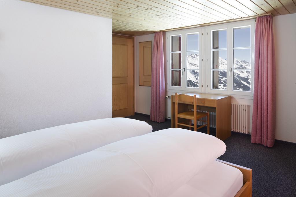 Hotel Berghaus Maennlichen Grindelwald Exterior foto