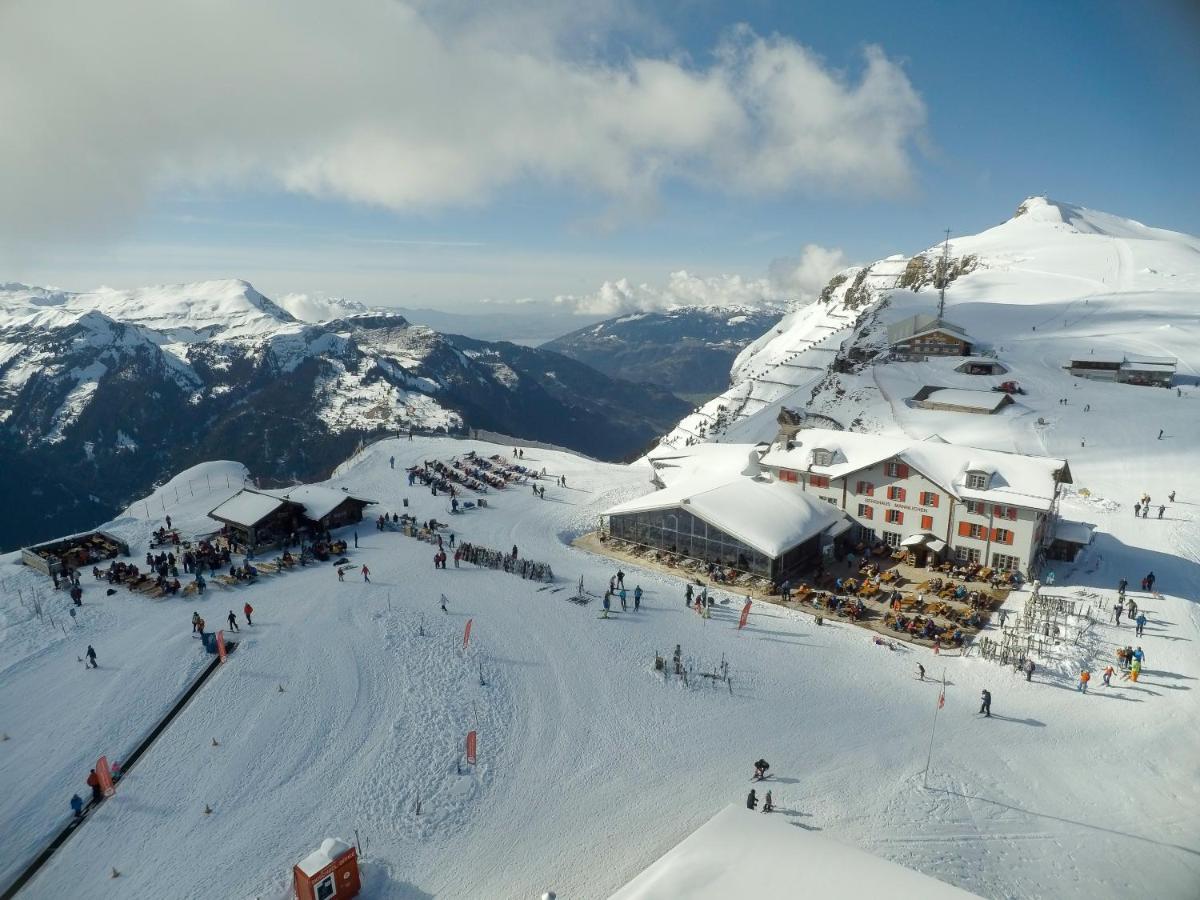 Hotel Berghaus Maennlichen Grindelwald Exterior foto